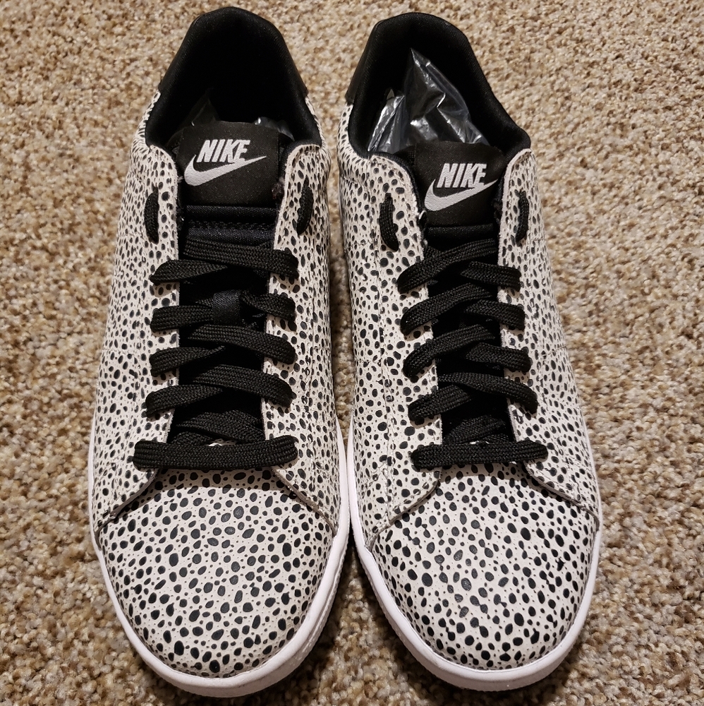 Black & White Spotted Nikes